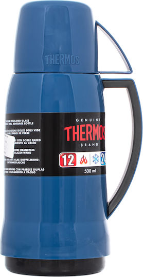 Thermos Thermosflasche 500ml Blau