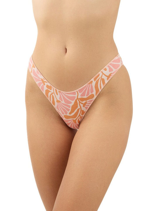 Fimelle Chiloți Pentru Femei Slip 2 Pack Portocalii-Coralii