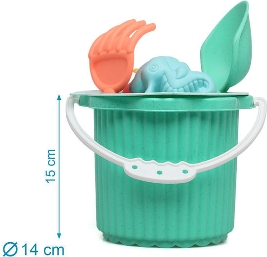 Set Dispozitive De Asigurare De Plajă Kiokids Mentă 7 Bucăți 6246