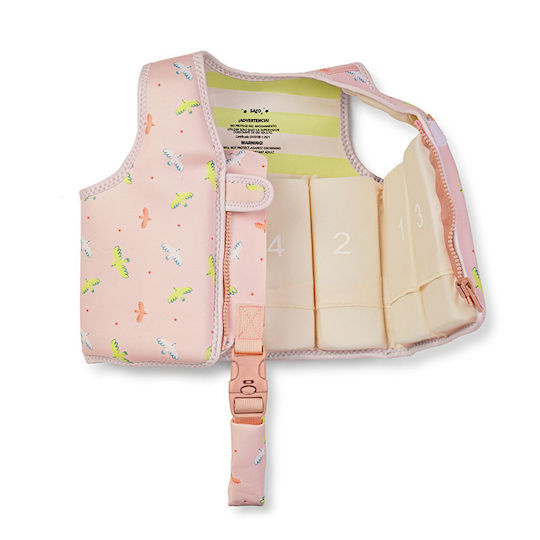 Saro Educational Swimming Vest Tropicool Pink 3-6 Years 62215