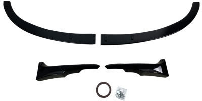 Спойлер Преден Броня Bmw E92 E93 2006-2009 M Performance Стил Черен Гланц