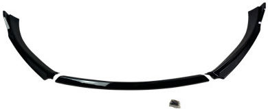 Front Bumper Spoiler Volkswagen Golf 6 Black Glossy Oem