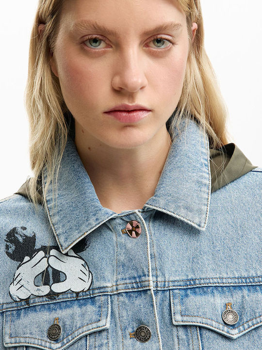 Women's Jacket Denim Medium Wash
