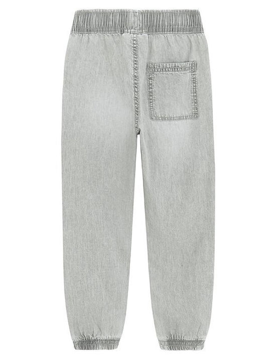 Kids Denim Grey Trousers