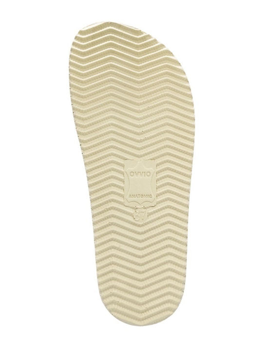 Leather Women's Anatomic Sandals Beige