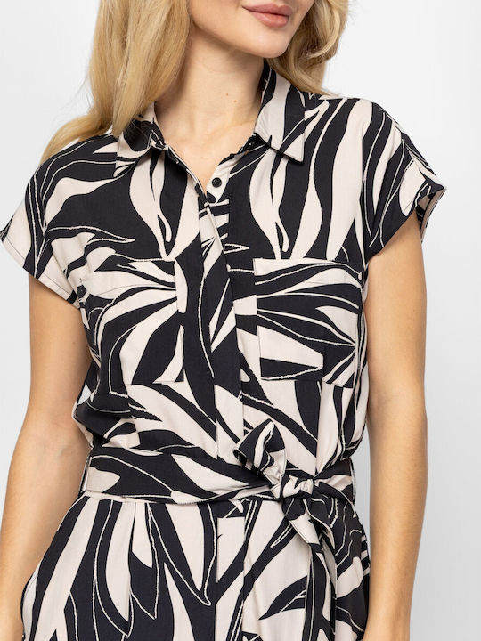 Women's One-piece Jumpsuit Black
