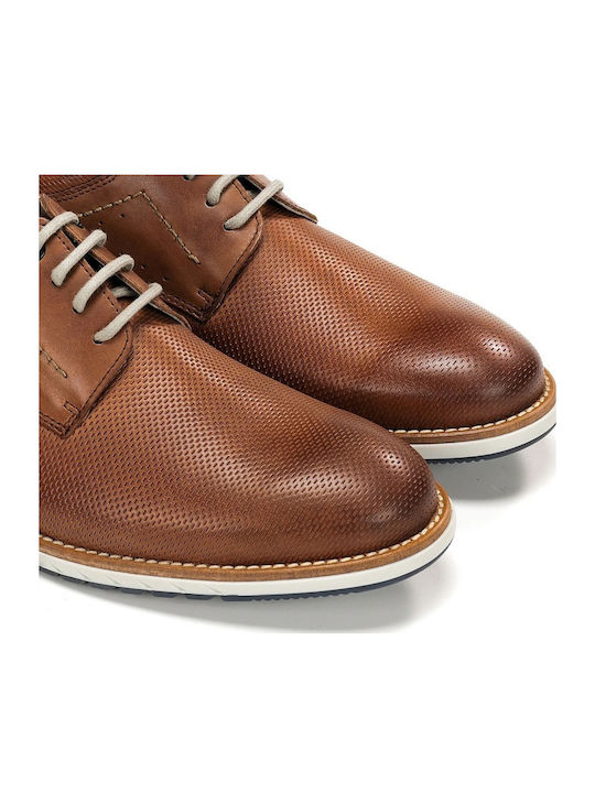 Leather Men's Casual Tabac Brown Shoes