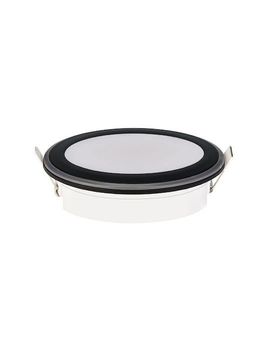 Horoz Electric Spot Încorporat Cu LED Încorporat Și Lumină Alb Natural Negru