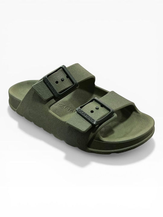 Kids' Flip Flops Slides Khaki