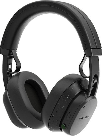 Fairphone Fairbuds XL 2025 Wireless Wired Over Ear Headphones with 26 Hours Playing Time Horizon Black