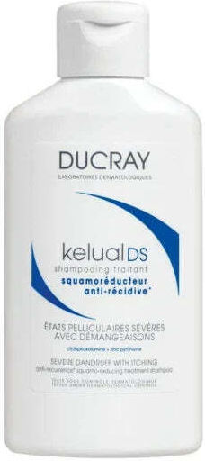 Ducray Kelual DS Σαμπουάν κατά της Πιτυρίδας & της Σμηγματορροϊκής Δερματίτιδας για Όλους τους Τύπους Μαλλιών 100ml