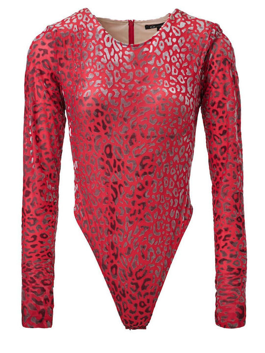 Bodysuit Pentru Femei Cloud9 Light Roșu Bodysuit Privilege