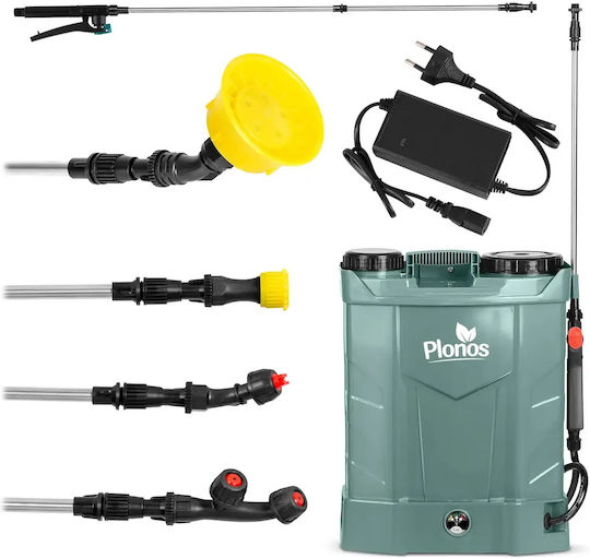 Smartic Drucksprüher 12V mit Batterie 8Ah mit Gewicht 16lt in Roter Farbe