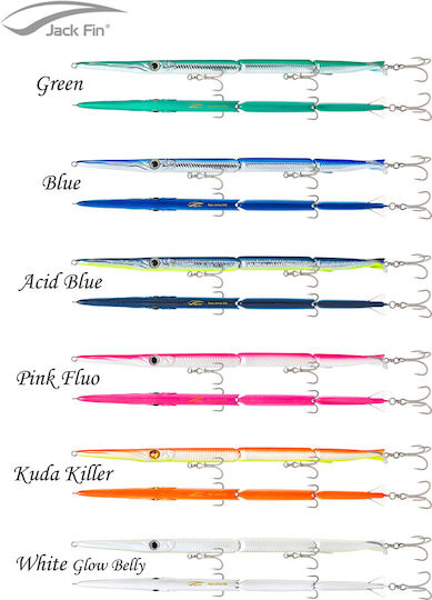 Jack Fin Stylo Artificial Bait 33gr Orange