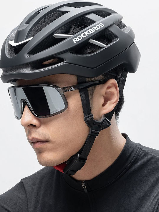 Rockbros Rockbros HC 58BK L Fahrradhelm Straße Schwarz Rockbros Rockbros HC 58BK L Fahrradhelm Straße Schwarz