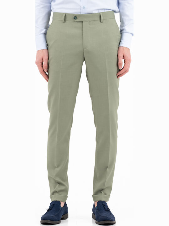 Men's Suit with Slim Fit Green
