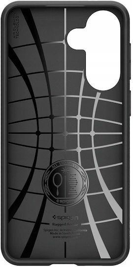 Spigen Robuste Armor Umschlag Rückseite Silikon Schwarz Galaxy A37