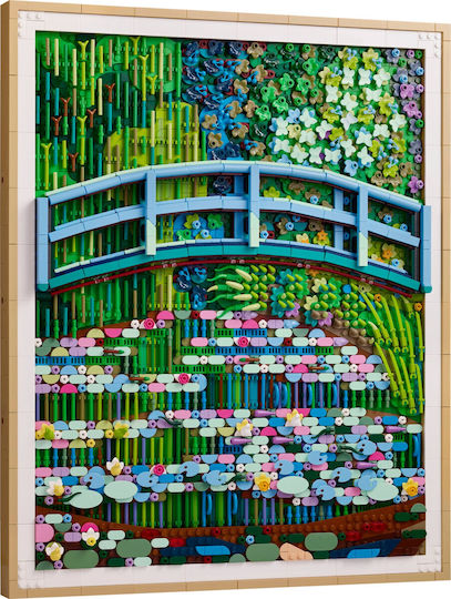 LEGO Art Claude Monet – Bridge over a Pond of Water Lilies for Ages 18+ 3179 Pieces