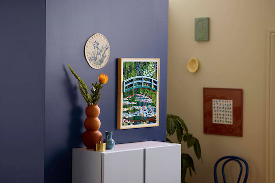 LEGO Art Claude Monet – Bridge over a Pond of Water Lilies for Ages 18+ 3179 Pieces