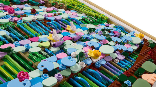 LEGO Art Claude Monet – Bridge over a Pond of Water Lilies for Ages 18+ 3179 Pieces
