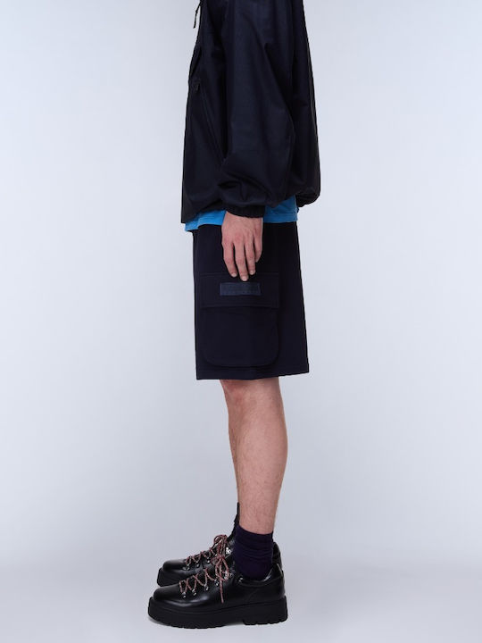 Men's Cargo Bermuda Shorts Blu Marine
