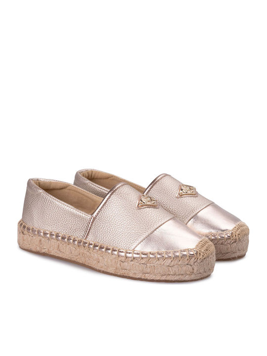Nash Women's Espadrilles in Gold Colour