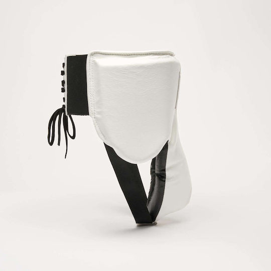 Leather Groin Protector Leone Sport Caligola Classico Pro Prc02 White