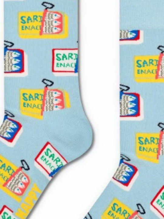 Happy Socks Tin Sock Чорапи Тюркоазени