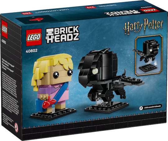 LEGO Brick Headz Harry Potter Luna Lovegood & Thestral Фигури за 10+ Години 292 Бройки