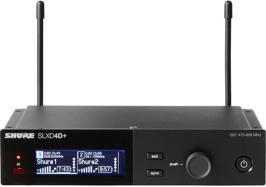 Shure SLXD24D+/B58 Σετ Ασύρματο Μικρόφωνο Χειρός για Φωνητικά