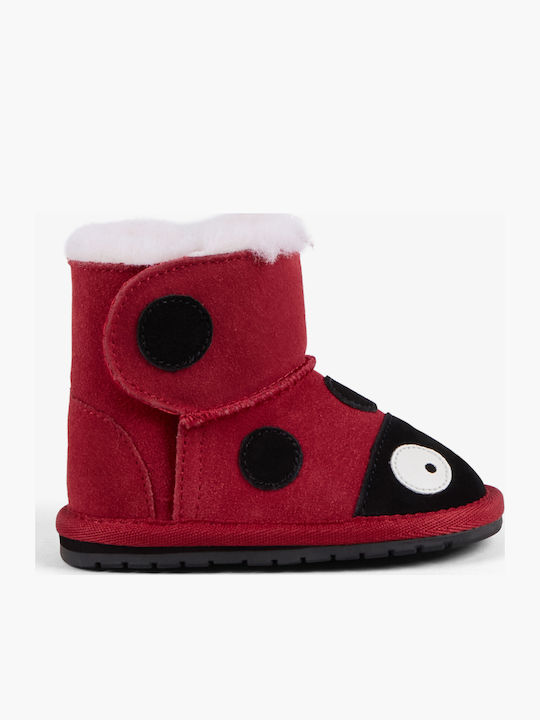 Emu Australia Leder Kinderstiefel Rote