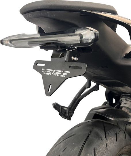 Αναδιπλούμενη Βάση Πινακίδας Cf Moto 675sr / 675sr-r / 675nk 2025-2026 (με Κουμπί)