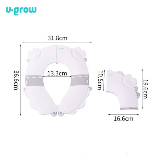 U-Grow Scaun De Toaletă Pentru Copii Alb