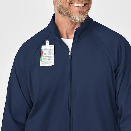 WonderWink Male Medical Pants And Blouse Set Navy Blue