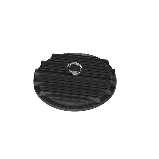 Eurolamp Фотиситко Камбана 200W Хладно Бяло с Вградена LED Черно