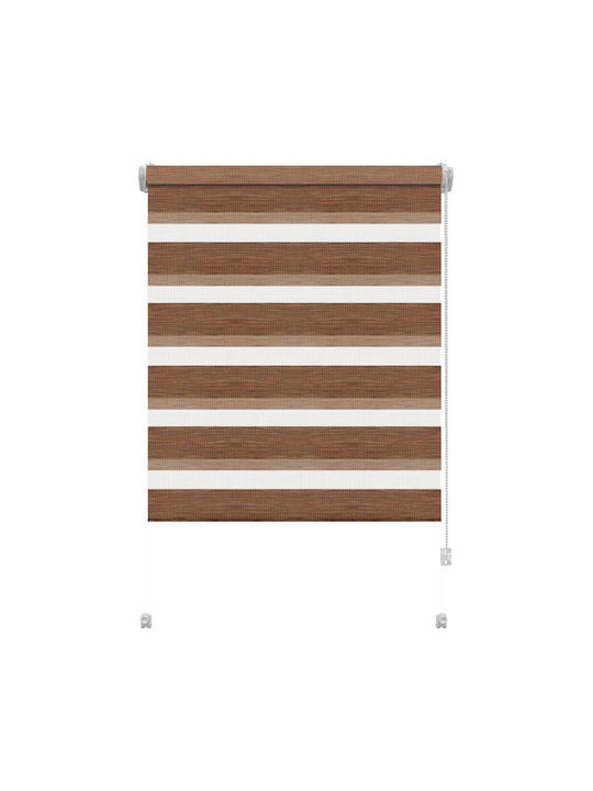 Gardinia Rolete Geam Scurtare Semi-Blackout Duble Maro Lățime 50xÎnălțime 150cm