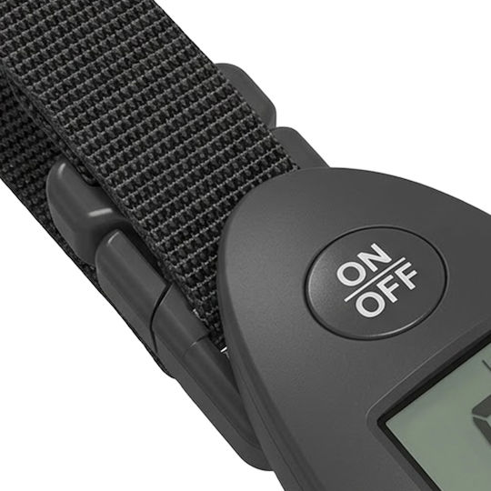 Avizar Portable Electronic Luggage Scale Lcd Screen Up To 40 Kg Black