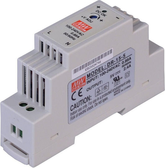 DIN Rail Power Supply with Power 12W