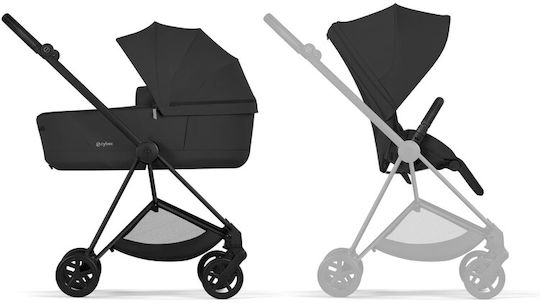 Cybex Mios Comfort Reversible 2 in 1 Baby Stroller Suitable for Newborn Sepia Black / Matt Black Frame 9.8kg