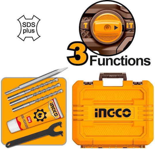 Ingco Κρουστικό Σκαπτικό Πιστολέτο Μπαταρίας Brushless 20V CRHLI202862E