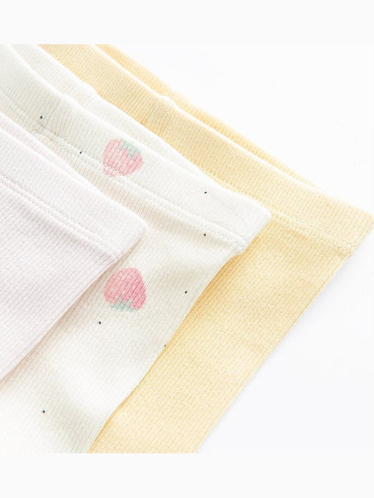 Set Kinderleggings Lange Mehrfarbige
