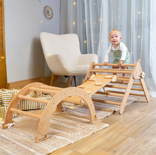 Farnora Decor Τρίγωνο Αναρρίχησης BT-4-PLAY_07 Μπεζ για 1+ Ετών