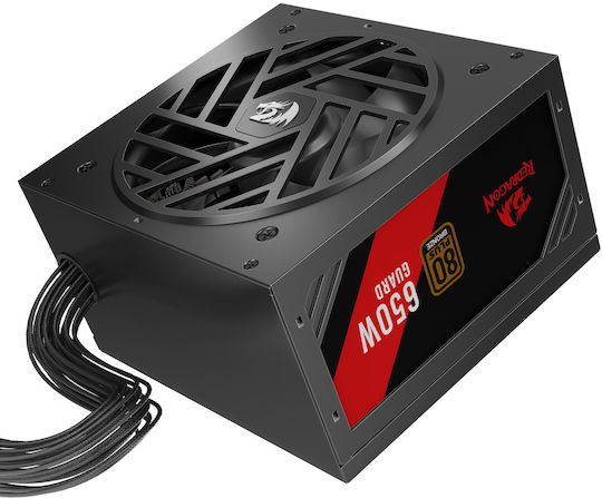 Redragon Guard GC-GU02 650W Μαύρο Τροφοδοτικό Υπολογιστή Full Wired 80 Plus Bronze