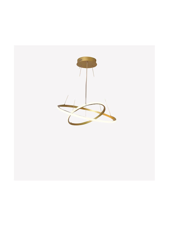 Home Lighting Κρεμαστό Φωτιστικό Χρυσό LED με Ρυθμιζόμενο Λευκό Φως