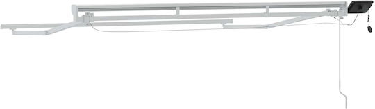 vidaXL White Awning Frame