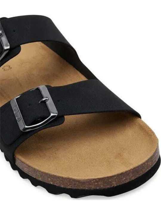 Gerry Herrensandalen in Schwarz Farbe