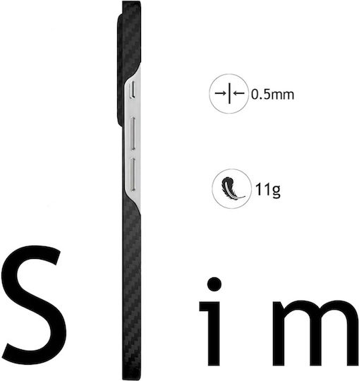 Techsuit Back Cover Aramidfasermaterial Schwarz für Google Pixel 10 Pro XL