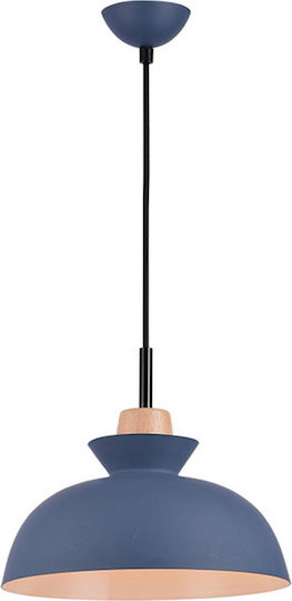 Zambelis Lights Κρεμαστό Φωτιστικό Μπλε 28εκ. Zambelis Lights Κρεμαστό Φωτιστικό Μπλε 28εκ.