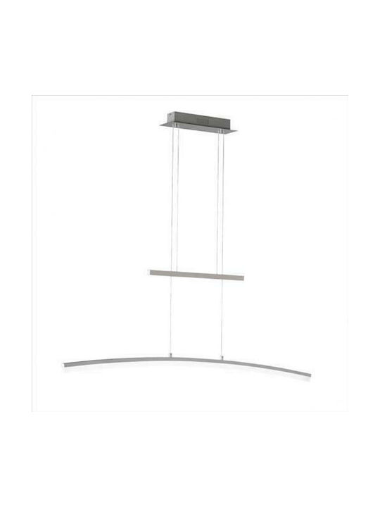 Wofi Ferrol Pendant Light Silver Rail 110x150cm