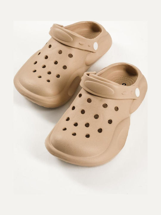 Sabino Damen Clogs Beige